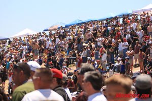 2009 red bull usgp at mazda raceway laguna seca, A slumping economy couldn t keep the race fans away from the USGP