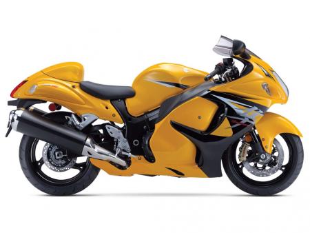 2013 suzuki motorcycle lineup motorcycle com, The iconic Hayabusa gets upgraded with Brembo monobloc brakes for 2013 The striking limited edition yellow version pictured here costs 200 more than the base version