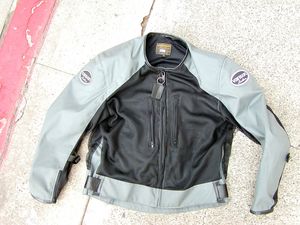 vanson leathers ventilated jacket