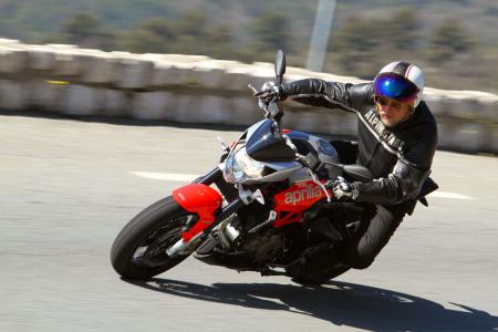 2010 aprilia shiver 750 abs review motorcycle com, If nothing else the new Shiver is much better looking