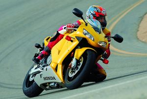 2003 cbr 600 rr part one on paper motorcycle com, Had we ridden the new CBR600RR it would ve looked something like this