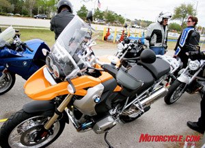 2008 bike week wrap up, BMW remains an industry success story with a diversified model range headlined by the popular R1200GS model