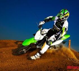 2010 kawasaki klx110 klx110l review motorcycle com, Get your mini moto on with the KLX110
