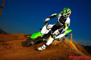 2010 kawasaki klx110 klx110l review motorcycle com, Get your mini moto on with the KLX110