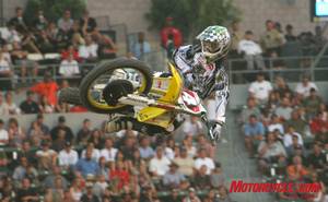 espn x games 13, No surprise that Ricky Carmichael takes the Gold meal in the inaugural Moto X Racing event