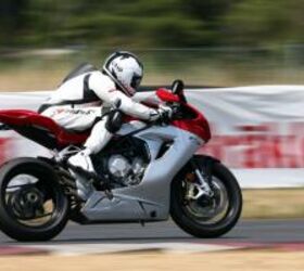2013 mv agusta f3 675 review video motorcycle com, The F3 delivers more torque than a 600cc four cylinder bike and more top end than Triumph s 675 Triple
