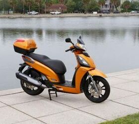 2012 kymco scooter lineup review motorcycle com, 2012 Kymco People GTi 300