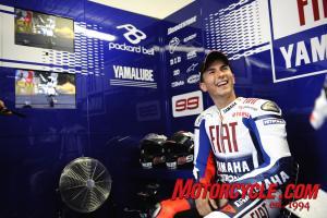 motogp 2009 phillip island results, Jorge Lorenzo was probably not this cheerful after the Phillip Island race