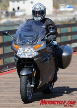 2009 bmw k1300gt review motorcycle com