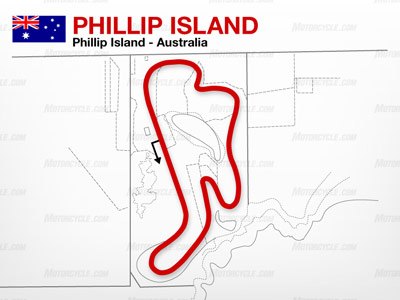 motogp 2009 phillip island preview, The Phillip Island circuit is a fast course with several elevation changes Nicky Hayden holds the track s official lap record