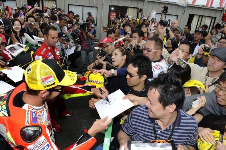 2011 motogp motegi results, The riders had many different motivations for doing well at Motegi Racing for the fans was a common motivator for all