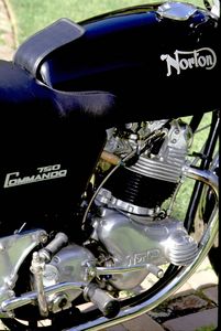 a fistful of gnarly nortons, It s amazing what a Dremel and some elbow grease can accomplish Here you see the cases of Paul s un restored Commando