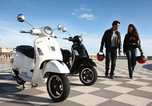 vespa updates consumer website, The new Vespa site highlights the brand s iconic appeal and practicality