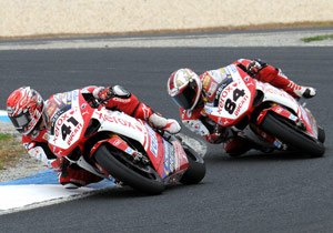 wsbk season resumes for final stretch, Ducati s Noriyuki Haga and Michel Fabrizio are nursing injuries