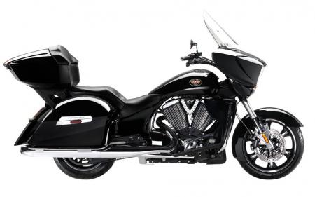 2012 victory cross country tour preview motorcycle com, ABS is now available across Victory s entire touring bagger model line