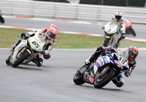 wsbk 2009 misano results, Ben Spies right and Jonathan Rea each earned victories at Misano