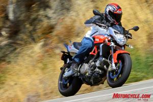2011 aprilia shiver 750 review motorcycle com