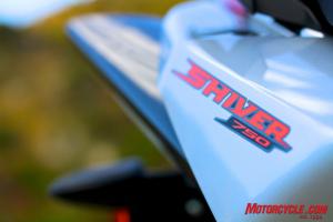2011 aprilia shiver 750 review motorcycle com