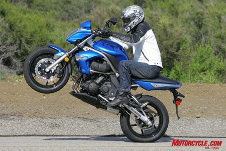 2009 kawasaki er 6n review motorcycle com, The ER 6n has abilities far exceeding its bargain 6 399 MSRP