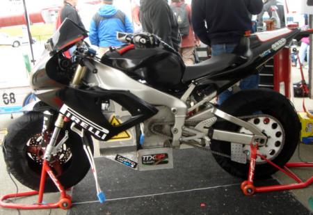 electric motorcycle racing season wrap up, The Volt racing team uses a Yamaha R1 chassis to underpin its electric powertrain Several Zero Motorcycles staffers provide unofficial support
