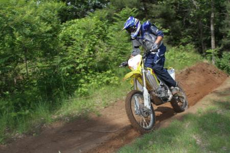 2010 suzuki rmx450z review motorcycle com, For a 450 enduro bike the RMX feels surprisingly agile