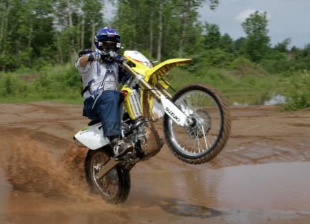 2010 suzuki rmx450z review motorcycle com, Play hard The RMX is a solid hit for the weekend warrior crowd