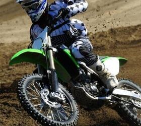 2010 kawasaki kx450f review motorcycle com, Tractable major league power is a highlight of the new KX450F