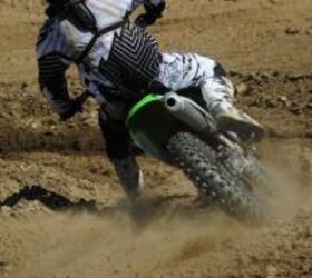 2010 kawasaki kx450f review motorcycle com, The KX450F is ready to show its tailpipe to its competitors