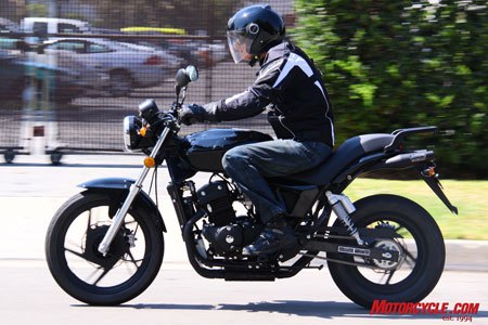 2009 johnny pag motorcycles review motorcycle com, Check out the undertail exhaust and standard luggage rack of the FX 3