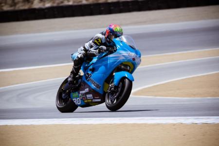 2012 fim e power ttxgp laguna seca race report, Michael Barnes was the head of the field the entire weekend leading free practice qualifying on pole and winning the race handily