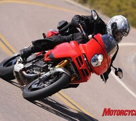 2009 ducati multistrada 1100 s review motorcycle com, The up spec Multi S may not be a daring dirt digger but it eats canyon roads for breakfast and will make sportbikes wonder what the heck just passed them by