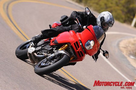 church of mo 2009 ducati multistrada 1100 s review, The up spec Multi S may not be a daring dirt digger but it eats canyon roads for breakfast and will make sportbikes wonder what the heck just passed them by