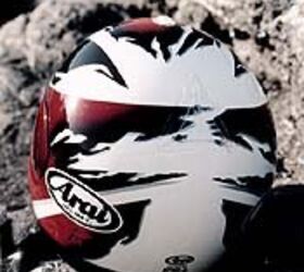 arai signet e nr 2, Arai s Signet e features a pair of cool looking vents on top in addition to a pair of eyebrow vents and a mouth vent