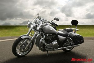 2010 triumph thunderbird review motorcycle com, Triumph has already developed a plethora of accessories for the new T Bird