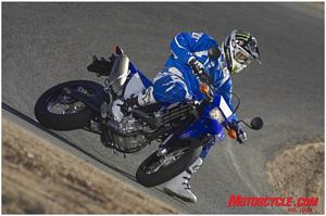2008 yamaha street preview motorcycle com, Yamaha joins the supermoto movement with this new WR250X Feel free to terrorize the kids at the go kart track on the way to work
