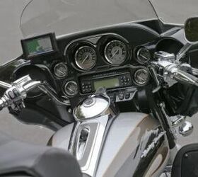 2013 harley davidson cvo overview motorcycle com, The cockpit is functional efficient and aesthetically pleasing and the sound system is without equal