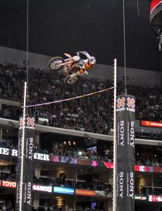 2012 x games report, Robbie Renner shattered last year s 37 foot Step Up mark by clearing 47 feet
