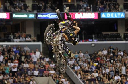 2012 x games report, Aussie Jackson Strong pulled out the Jacko to win gold in Best Trick