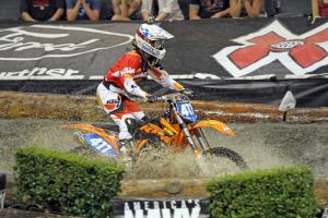 2012 x games report, Last year s champion Maria Forsberg overcame a rough start to earn a back to back victory in women s Endurocross