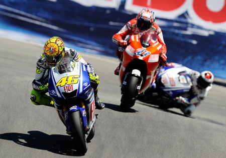 motogp 2010 laguna seca preview, Valentino Rossi is still recovering from a broken leg but look for him to have another dazzling race at Laguna Seca