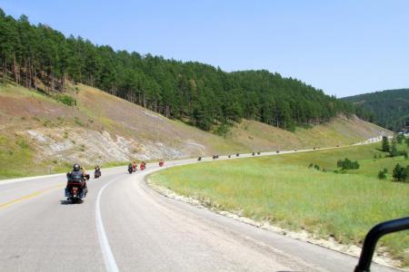 2012 sturgis motorcycle rally report, Legends Ride in Deadwood