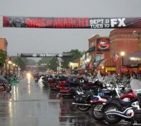 2012 sturgis motorcycle rally report, Into every year s event a little rain must fall Some years hail too