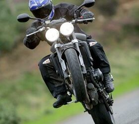 2009 triumph street triple r review motorcycle com, Fookin ell mate