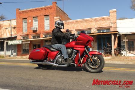 2011 kawasaki vulcan 1700 vaquero review motorcycle com, On a steel horse I ride The name Vaquero is Spanish for cowboy The Vulcan Vaquero s ergos suited Pete s 5 foot 8 inch frame and 30 inch inseam perfectly