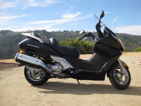 2011 honda silver wing abs review motorcycle com, You can get it any color you like so long as it s black