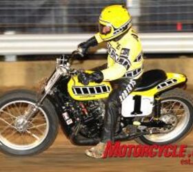 2009 lucas oil indy mile, Kenny The King Roberts once said Yamaha didn t pay him enough to ride this TZ750 dirt tracker