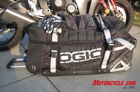 ogio 9800 gear bag review, The Ogio 9800 is ready to swallow nearly anything you want to carry whether it s gear for motorcycling or for any other activity that requires gear such as diving etc