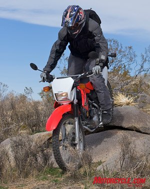 2008 honda crf230l review motorcycle com, The CRF L is a willing accomplice for light duty off road trail exploration