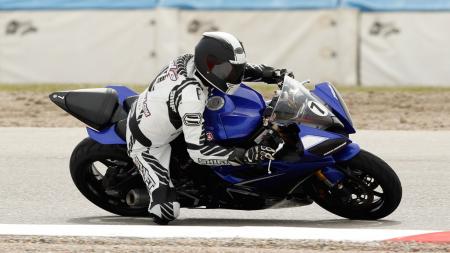 pirelli diablo rosso ii review, The Diablo Rosso IIs performed admirably during our first laps of Utah s Miller Motorsports Park That s some decent lean angle for a street biased sport tire