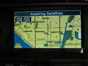 2006 honda goldwing motorcycle com, The GPS screen is the largest ever offered for a motorcycle and is easily readable even in bright sunlight